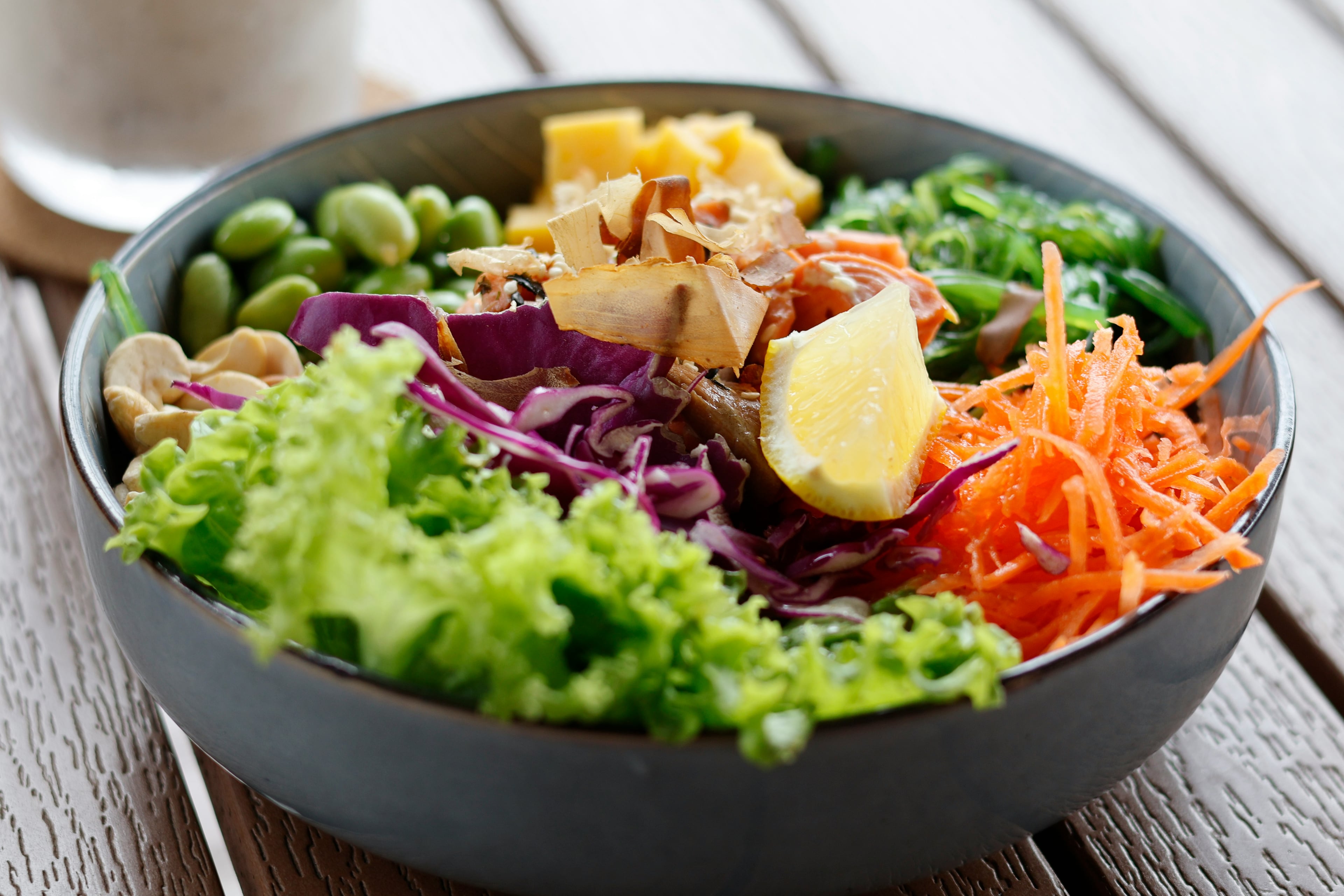 Illustrative poke bowl; not the restaurant's menu item