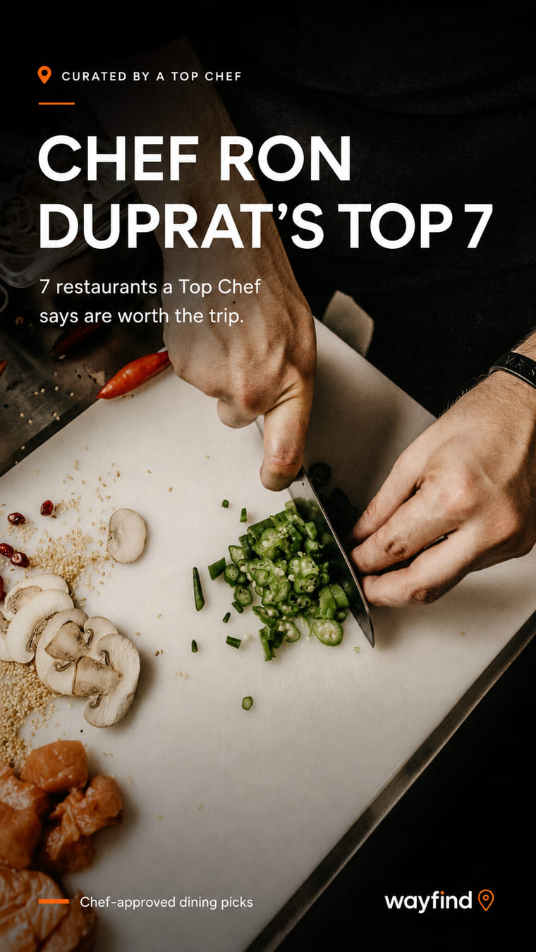Chef Ron Duprat's Top 7